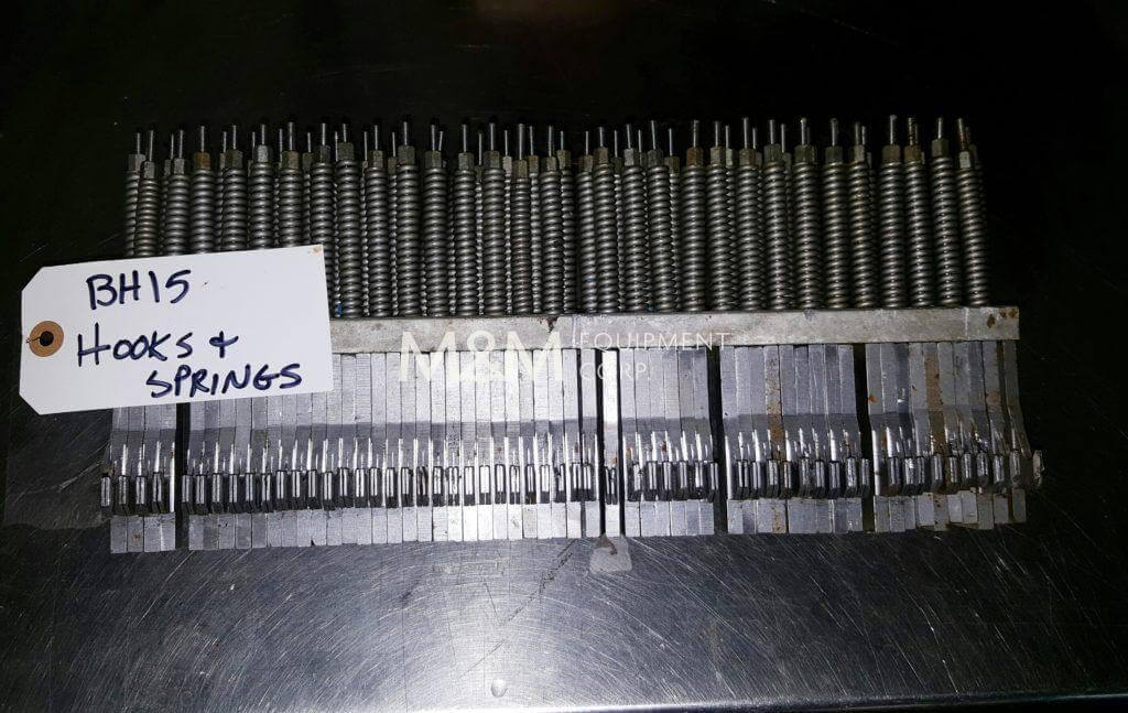 Bettcher BH 15 Blade Hooks and Springs assembly