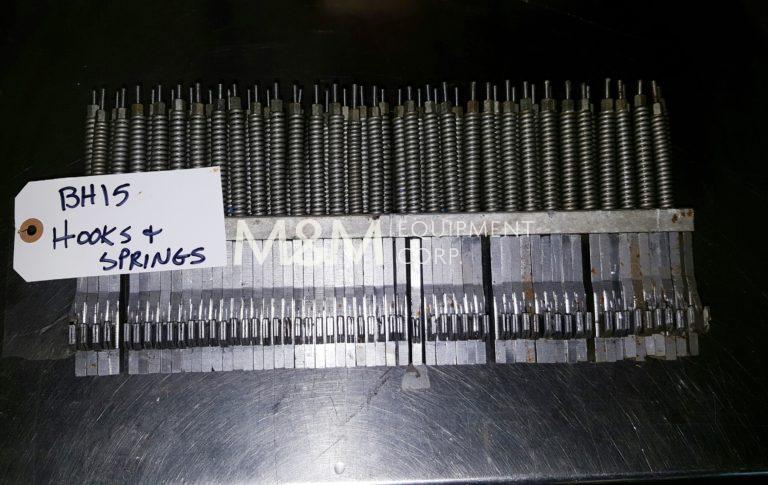 Bettcher BH 15 Blade Hooks and Springs assembly