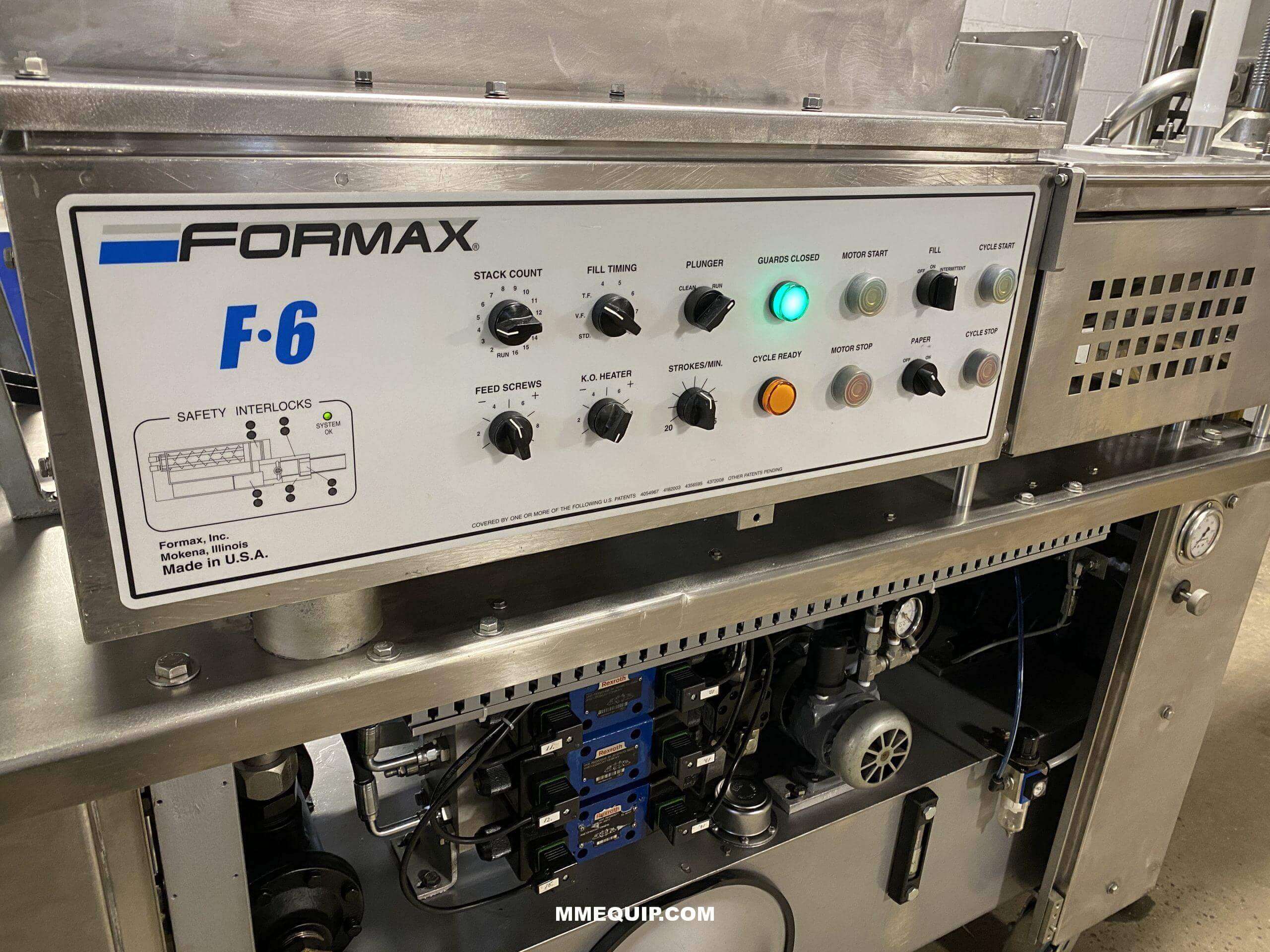 Used Formax F6 Former | M&M Equipment Corp