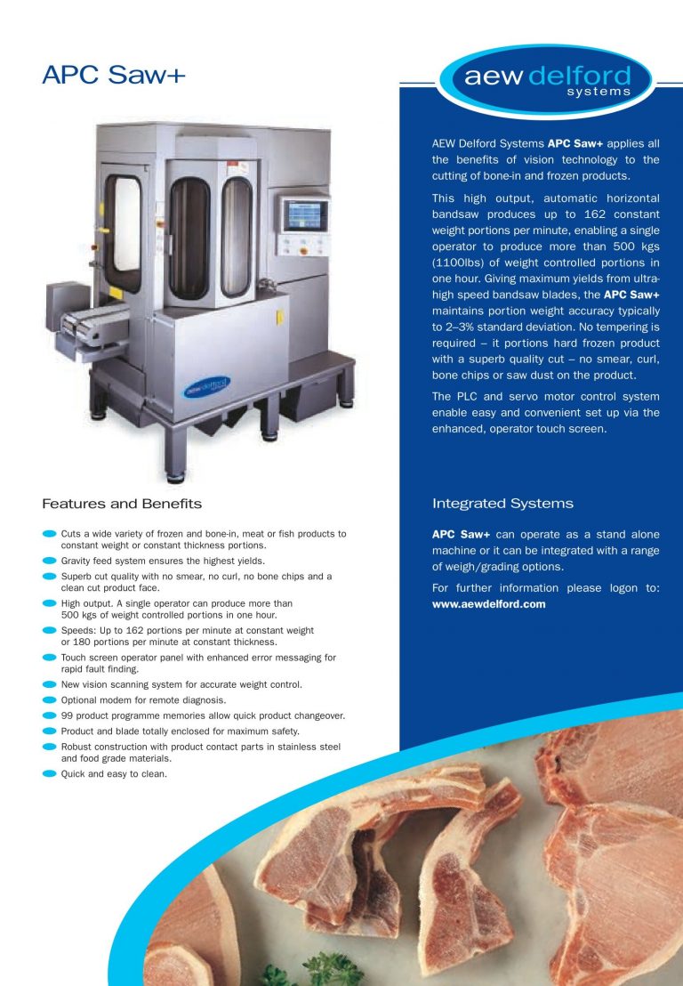 AEW APC Saw+ Brochure