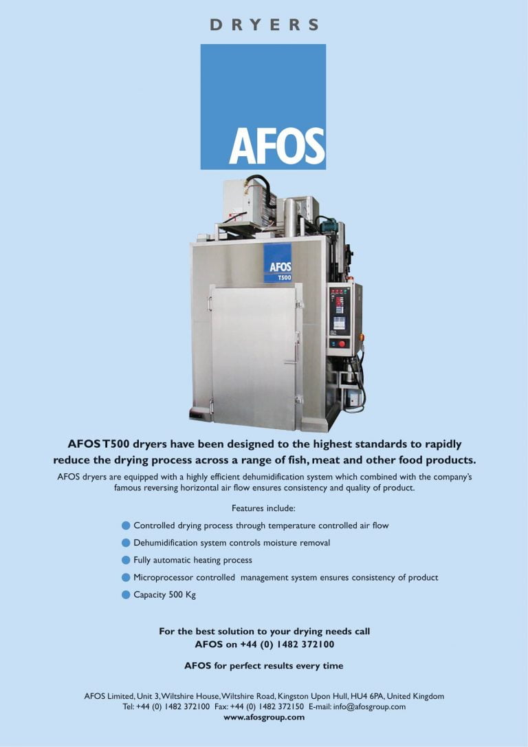 Afos T500 Dryer Brochure