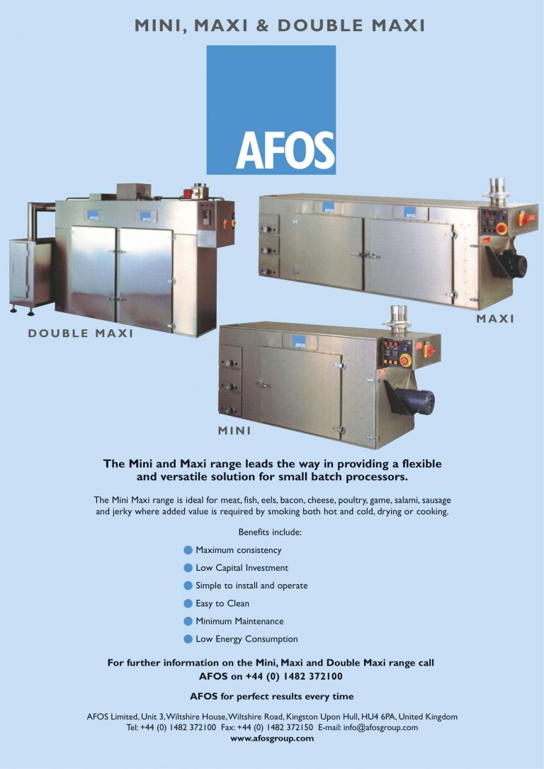 Afos Mini, Maxi and Double Maxi Brochure