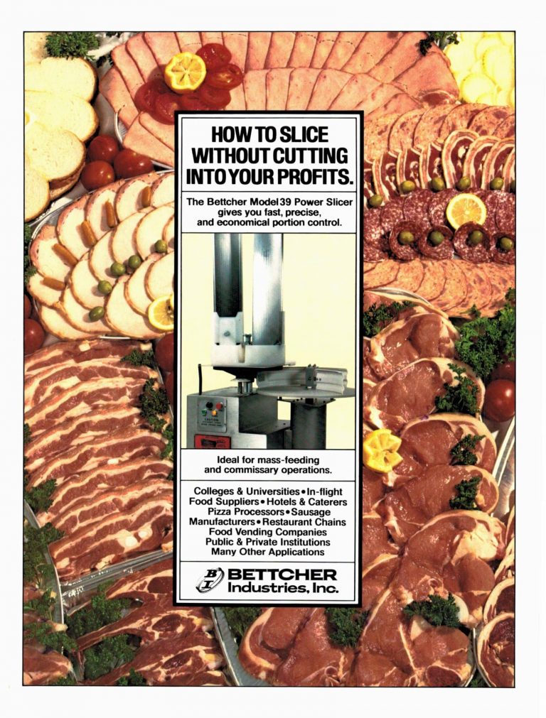 Bettcher 39 Power Slicer Brochure