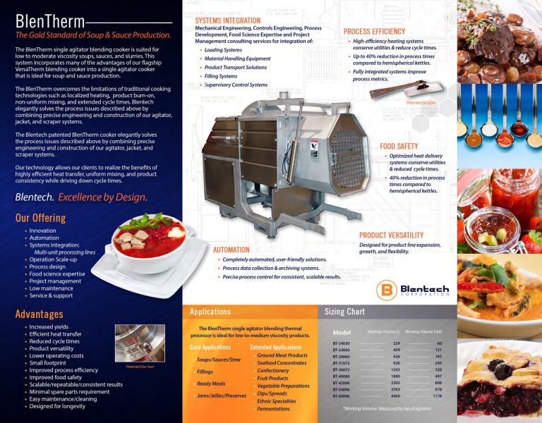 Blentech BlenTherm Brochure