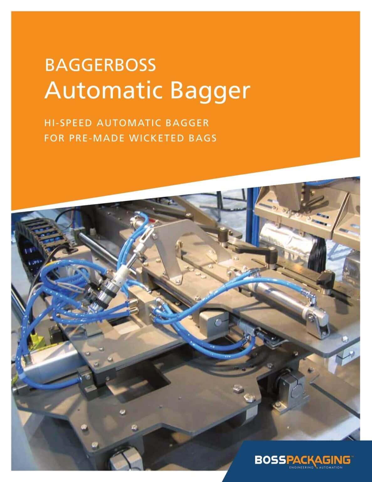 Boss Packaging Baggerboss Automatic Bagger Brochure | M&M Equipment Corp