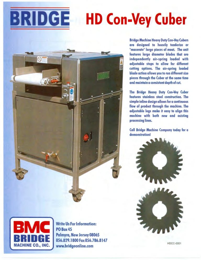 Bridge HD Con-Vey Cuber Brochure