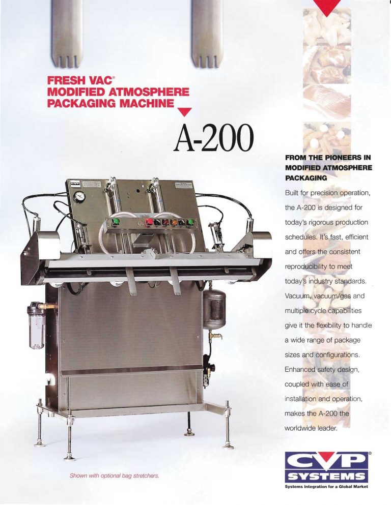 CVP Systems A-200 Fresh Vac Brochure