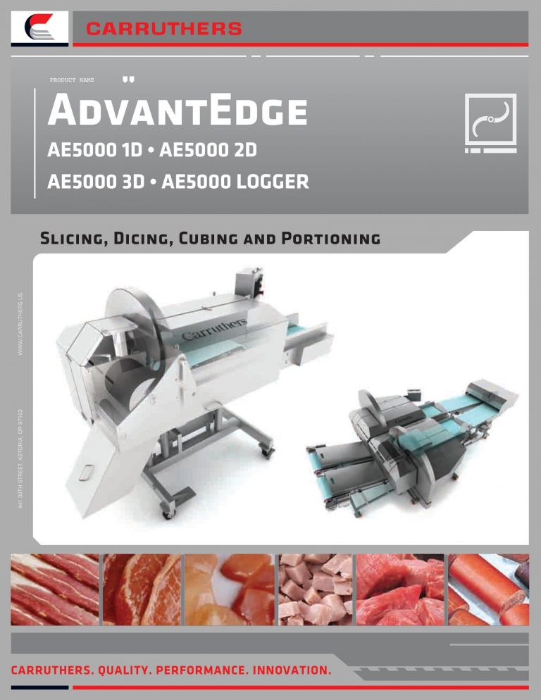 Carruthers AE5000 1D AdvantEdge Brochure