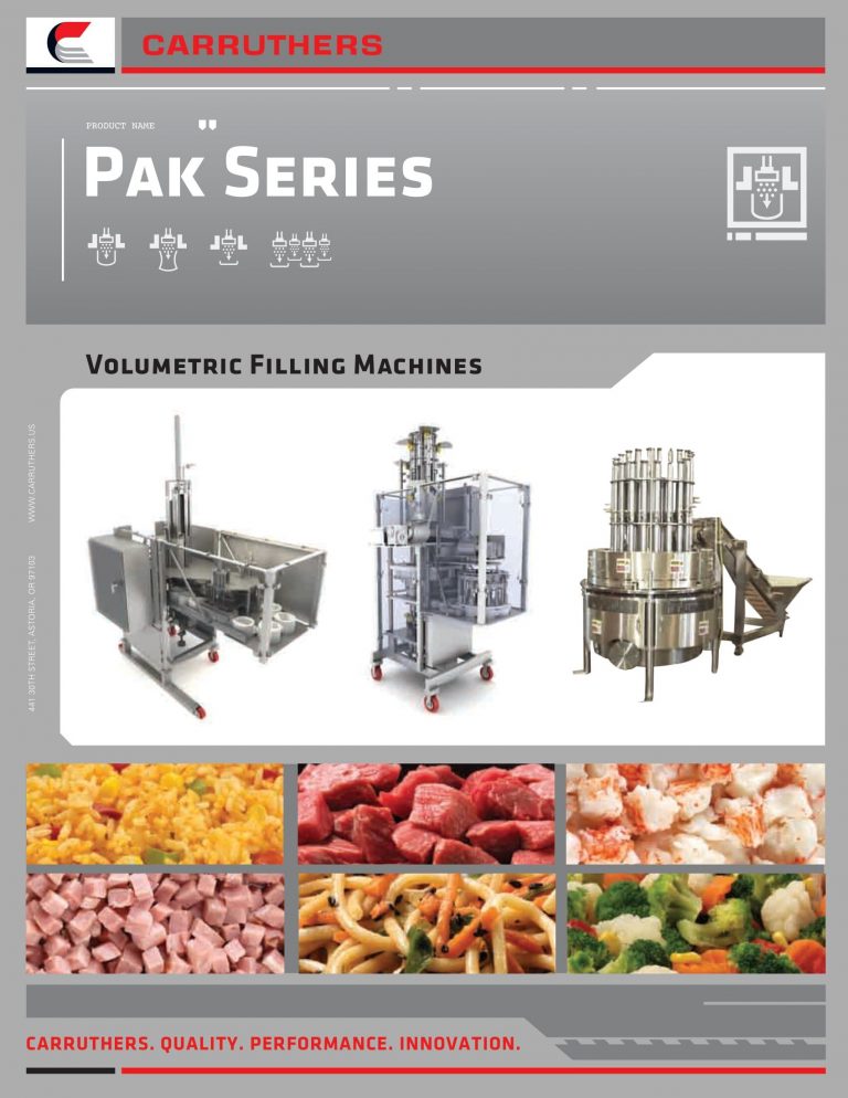 Carruthers Pak Series Brochure
