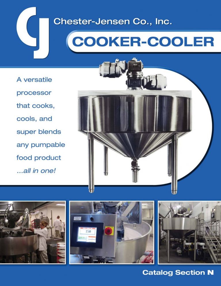 Chester-Jensen 70N Cooker-Cooler Brochure