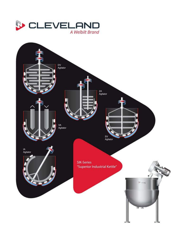Cleveland SIK Series Superior Industrial Kettles Brochure