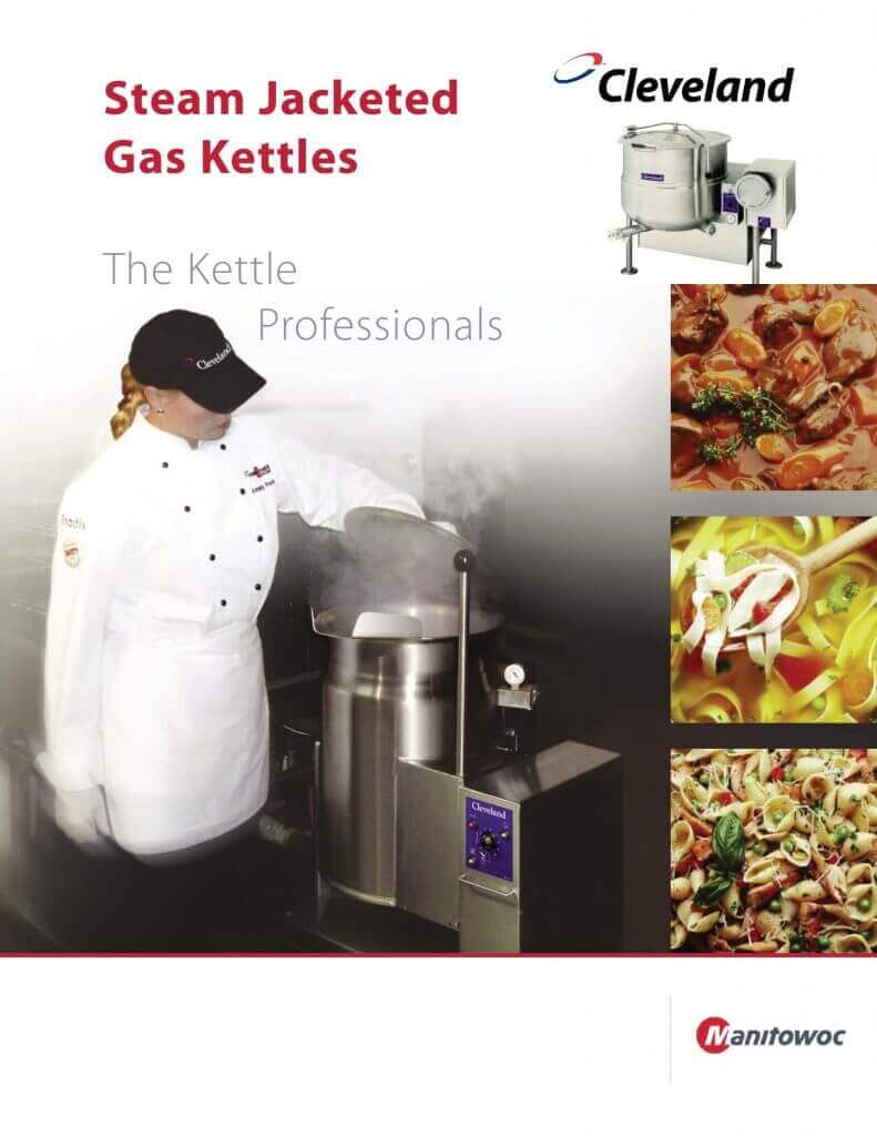 Cleveland Steam Jacketed Gas Kettles M&M Equipment Corp