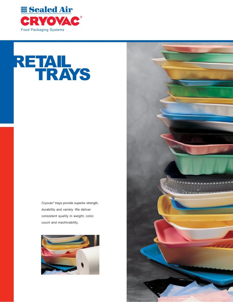 Cryovac Retail Trays Brochure