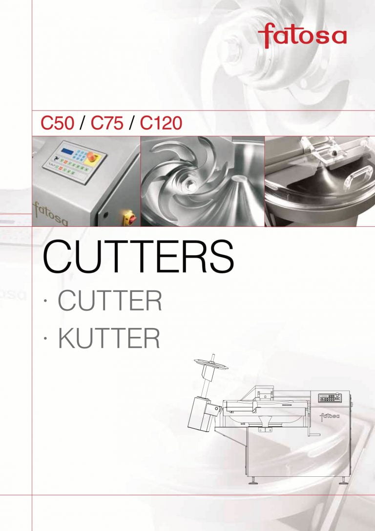 Fatosa C50/C75/C120 Cutters Brochure