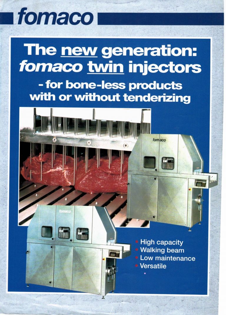 Fomaco Twin Injectors Brochure