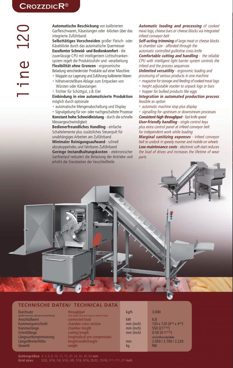 Foodlogistik CrozzdicR Line 120 Brochure