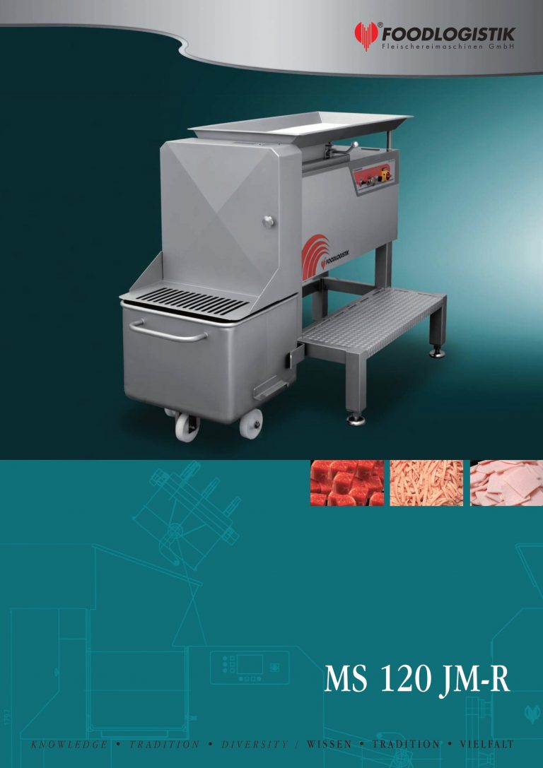 Foodlogistik MS 120 JM-R Dicer Brochure