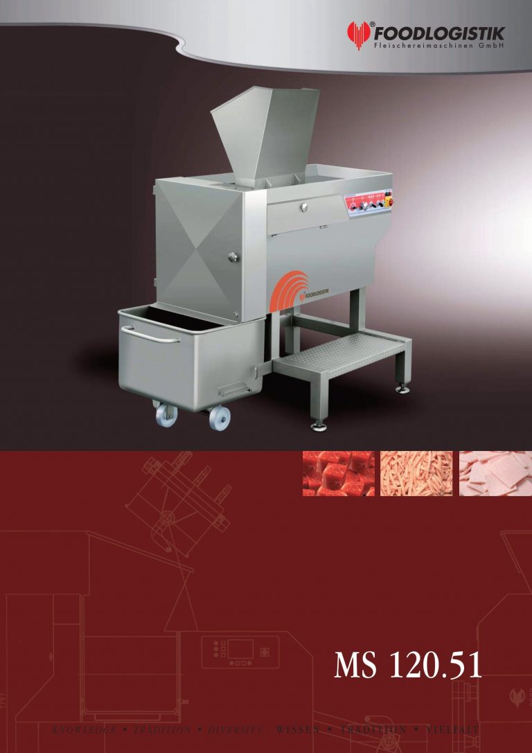 Foodlogistik MS 120.51 Dicer Brochure
