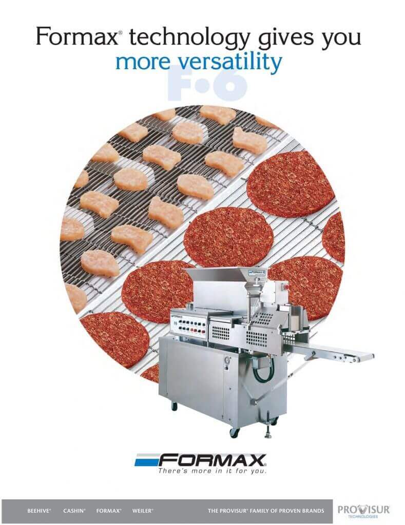 Formax F•6 Former Brochure | M&M Equipment Corp