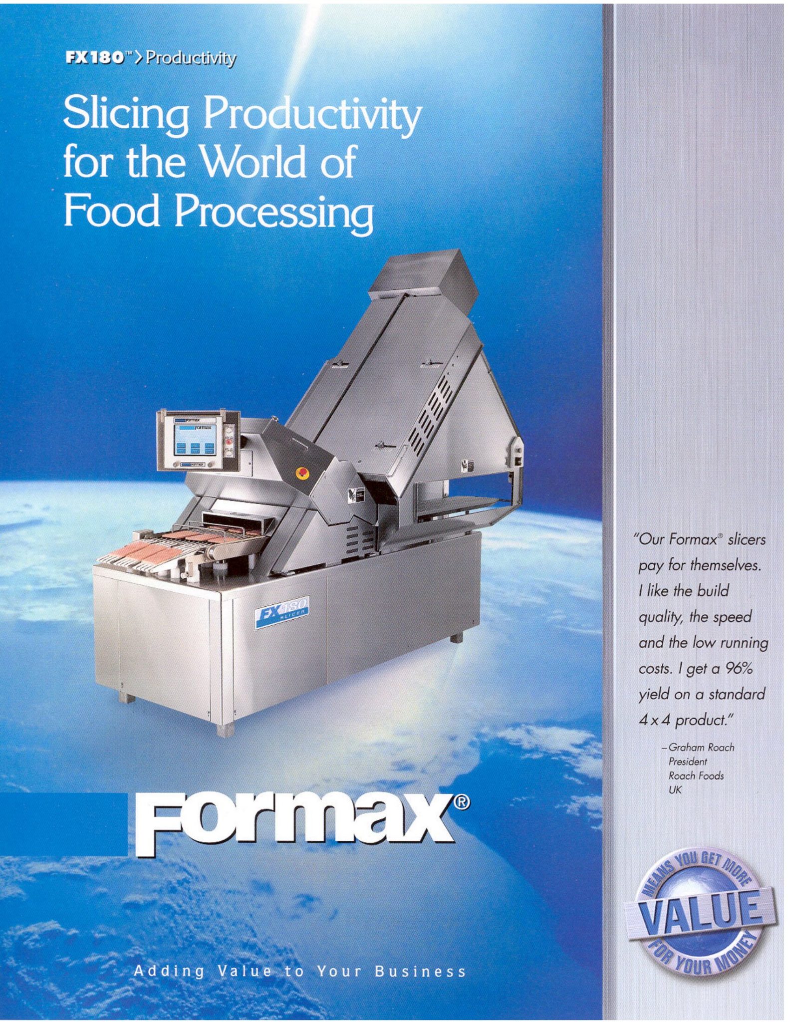 Formax FX180 Slicer Brochure M&M Equipment Corp