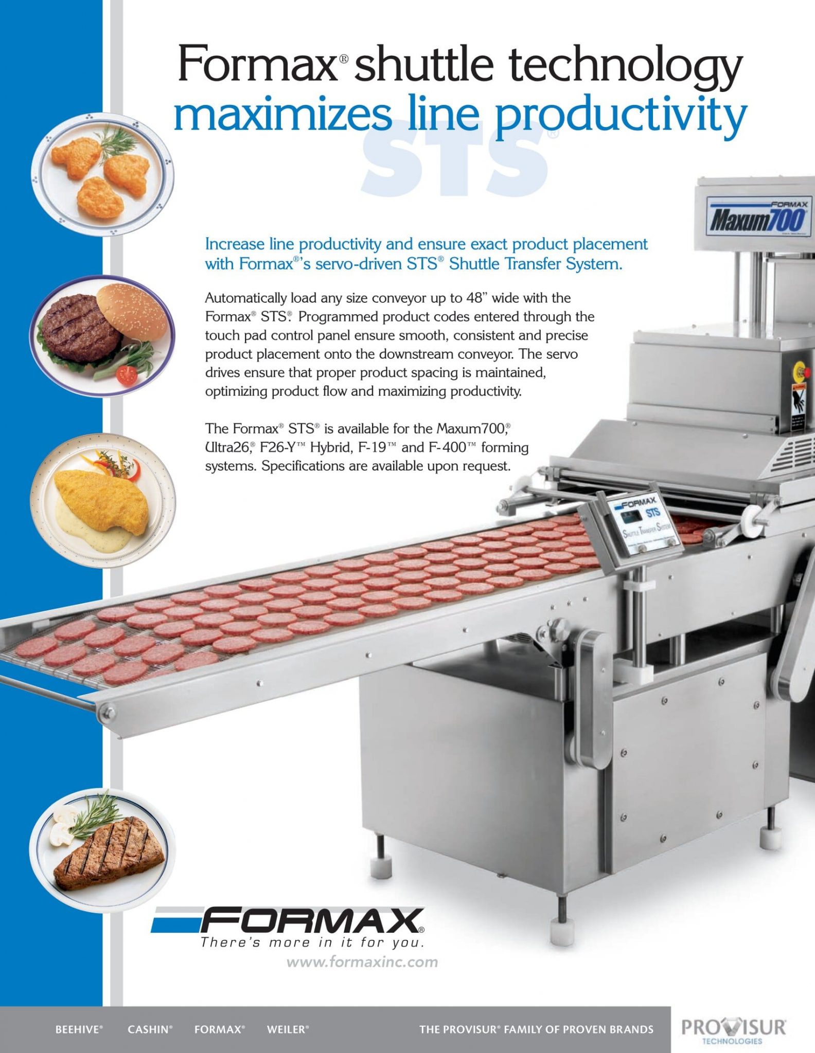 Formax STS Shuttle Transfer Brochure | M&M Equipment Corp