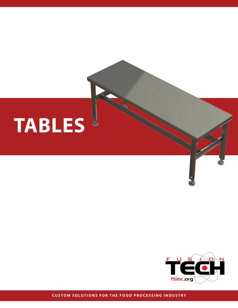 Fusion Tech Tables Brochure