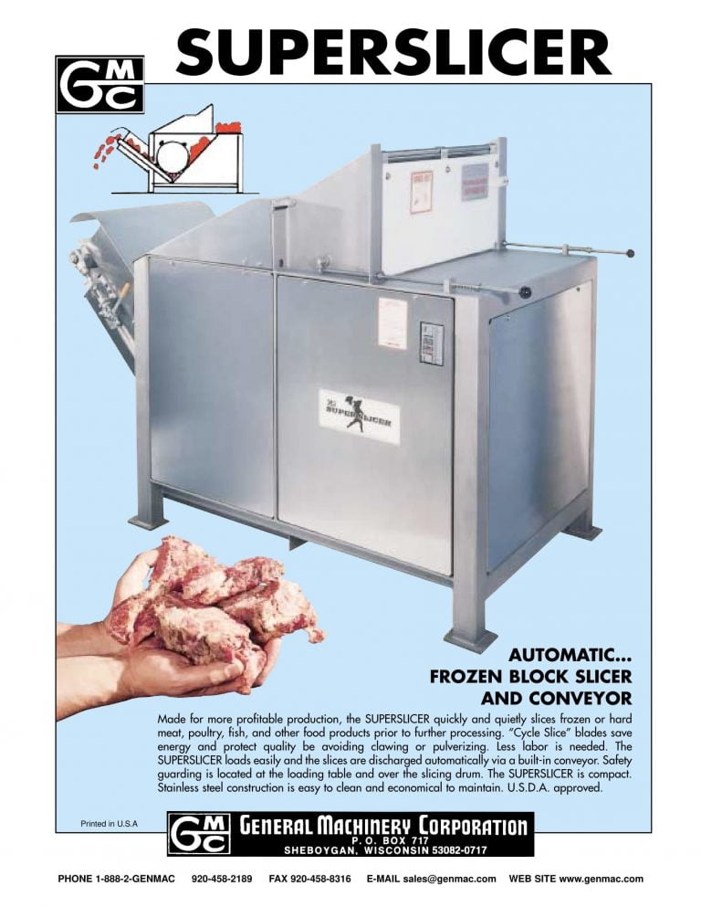 Genmac Superslicer Brochure