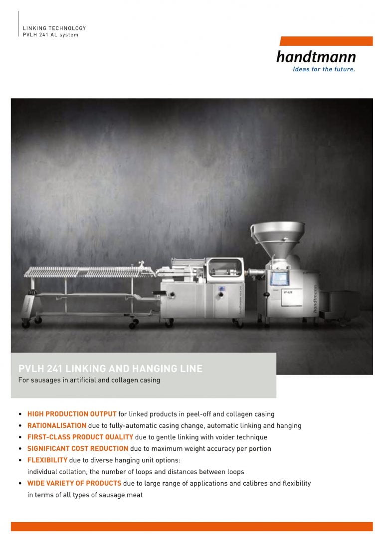 Handtmann Linking Technology PVLH 241 Al Systems Brochure