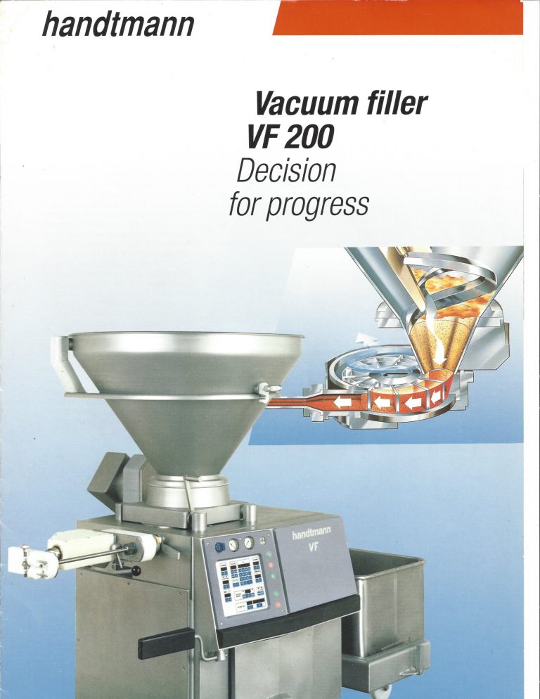 Handtmann VF 200 Vacuum Filler Brochure