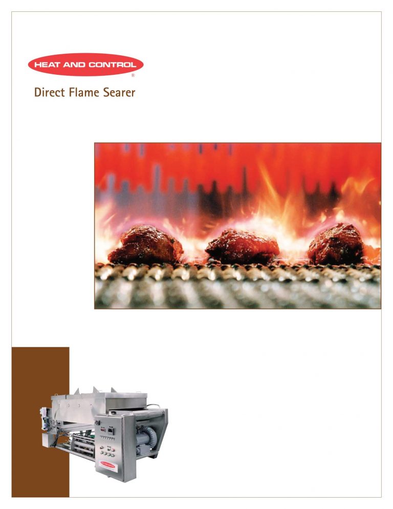 Heat And Control Direct Flame Searer Brochure