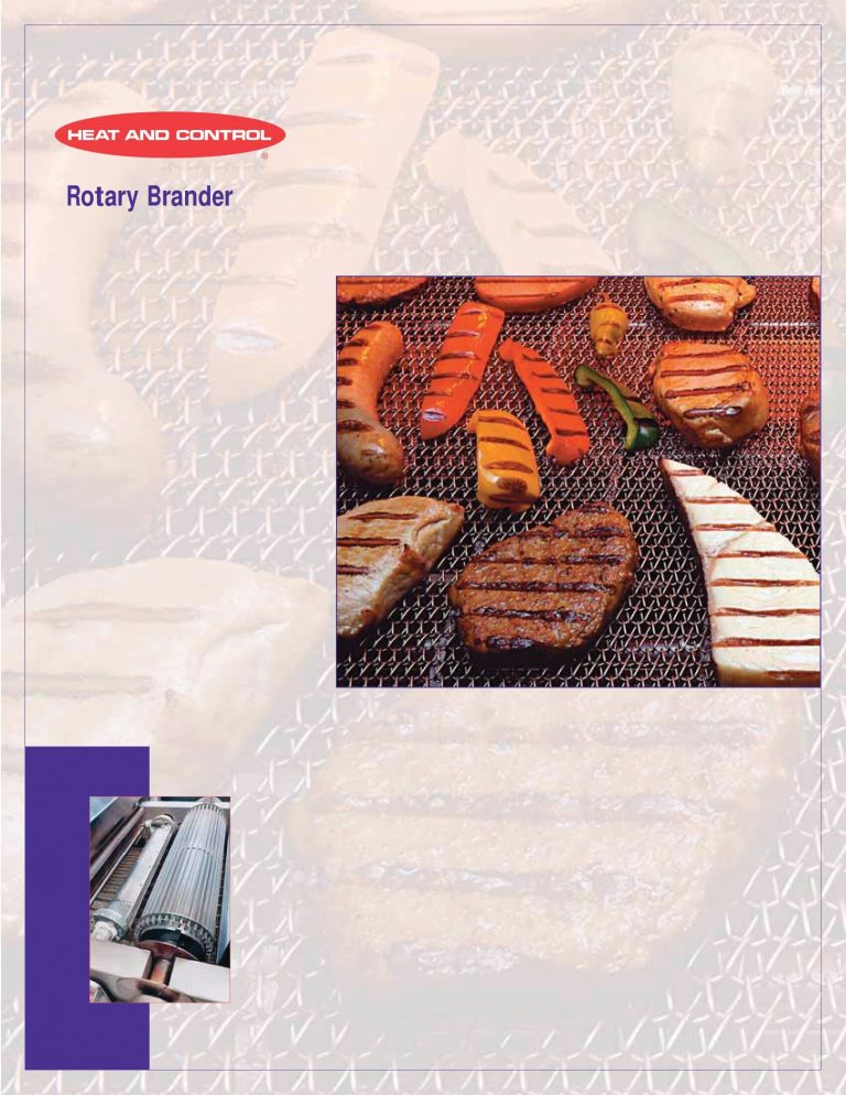Heat And Control Rotary Brander Brochure