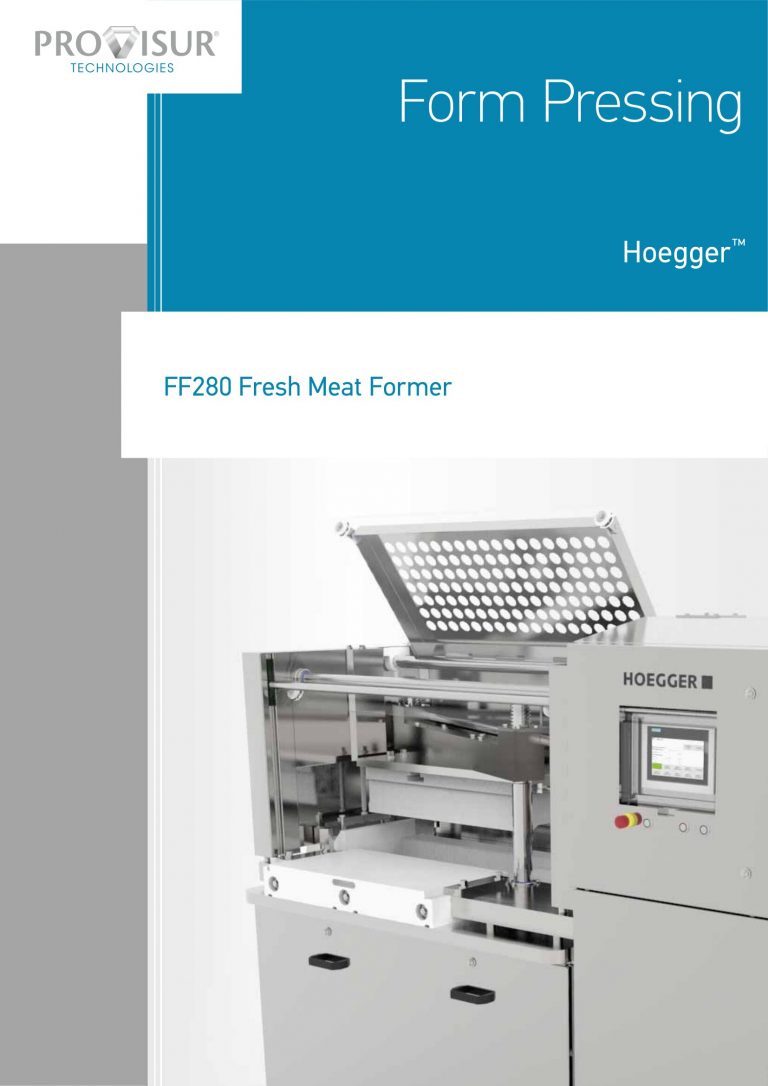 Hoegger FF280 Fresh Meat Former Brochure