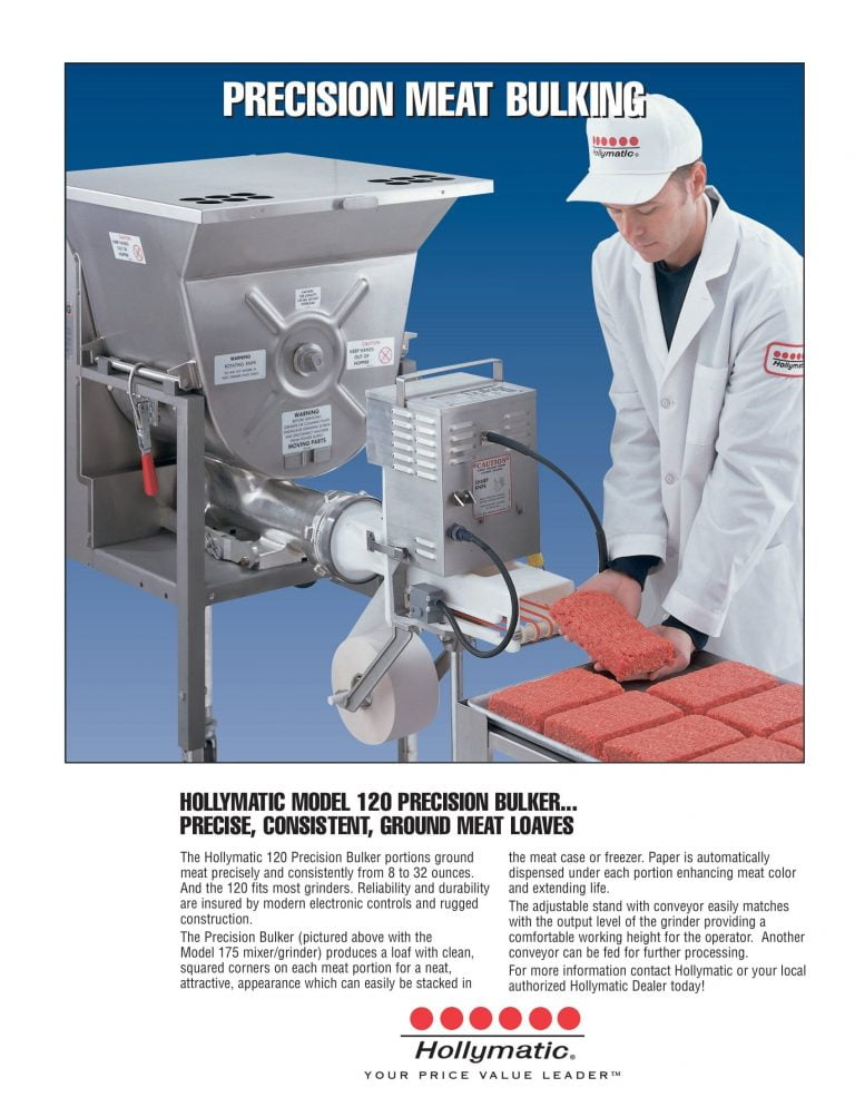 Hollymatic 120 Precision Bulker Brochure