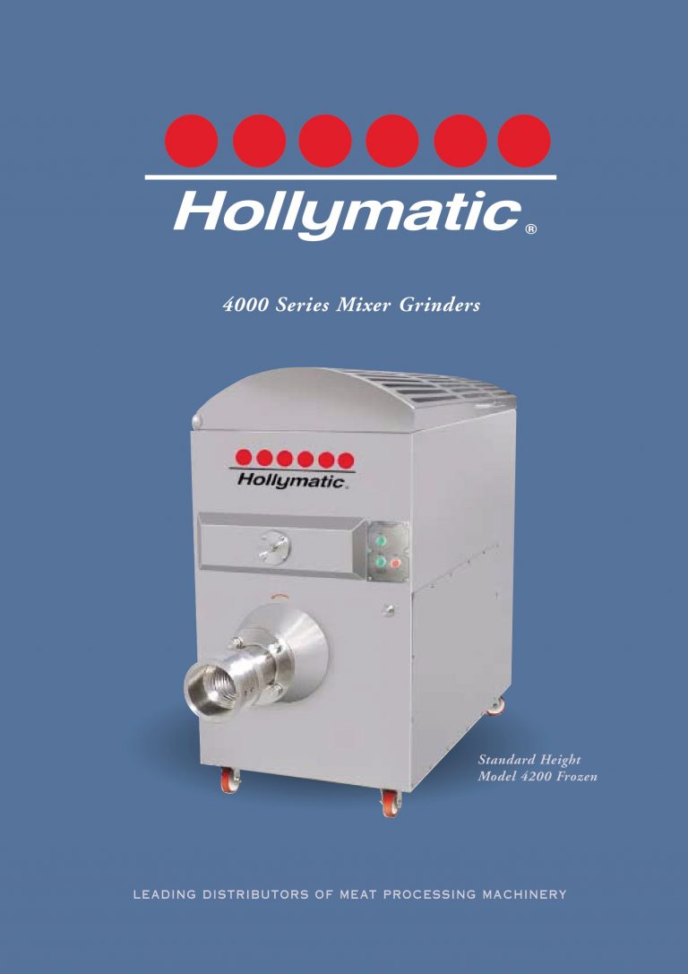 Hollymatic 4000 Mixer Grinders Brochure
