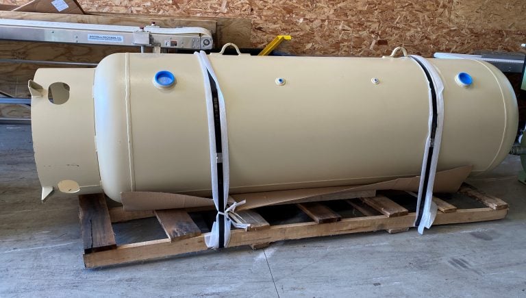 Steel Fabrication Vertical Surge Tank