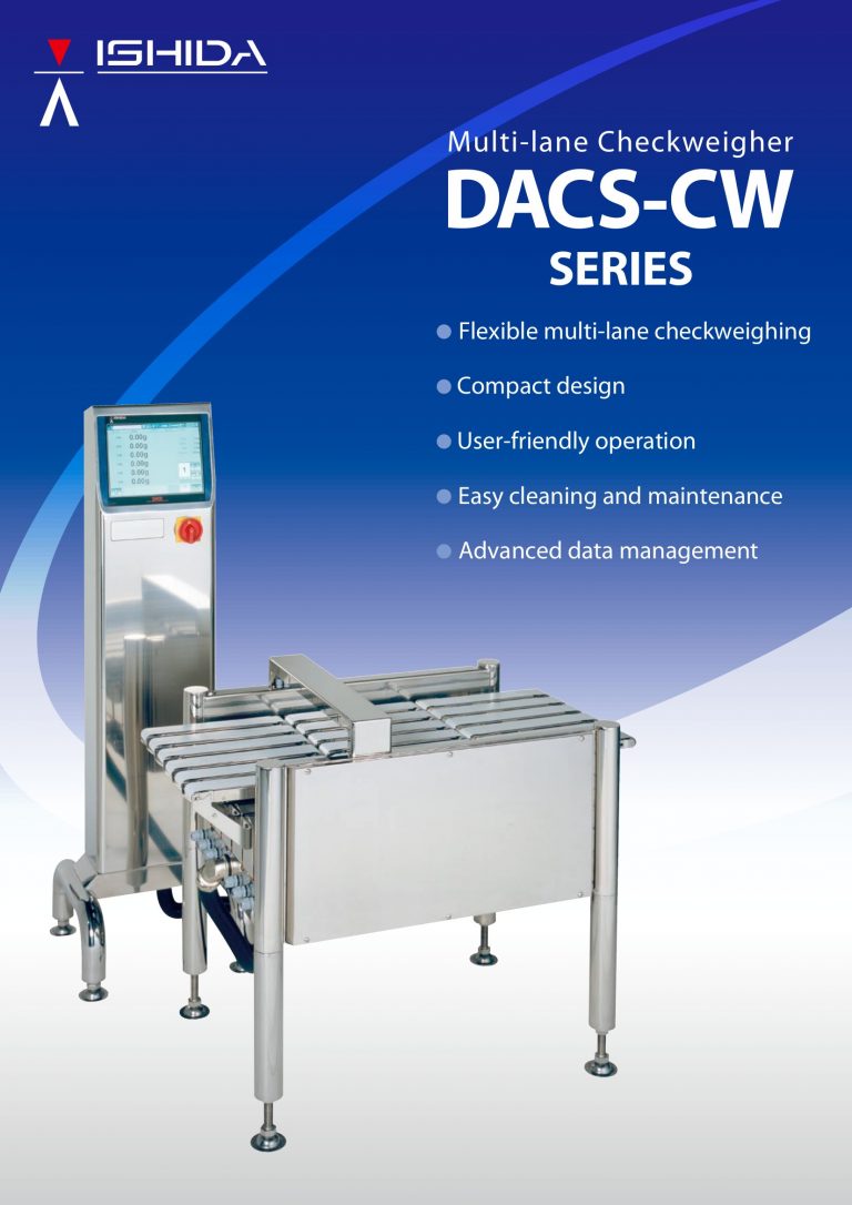 Ishida DACS-CW Series Multi-Lane Checkweigher Brochure