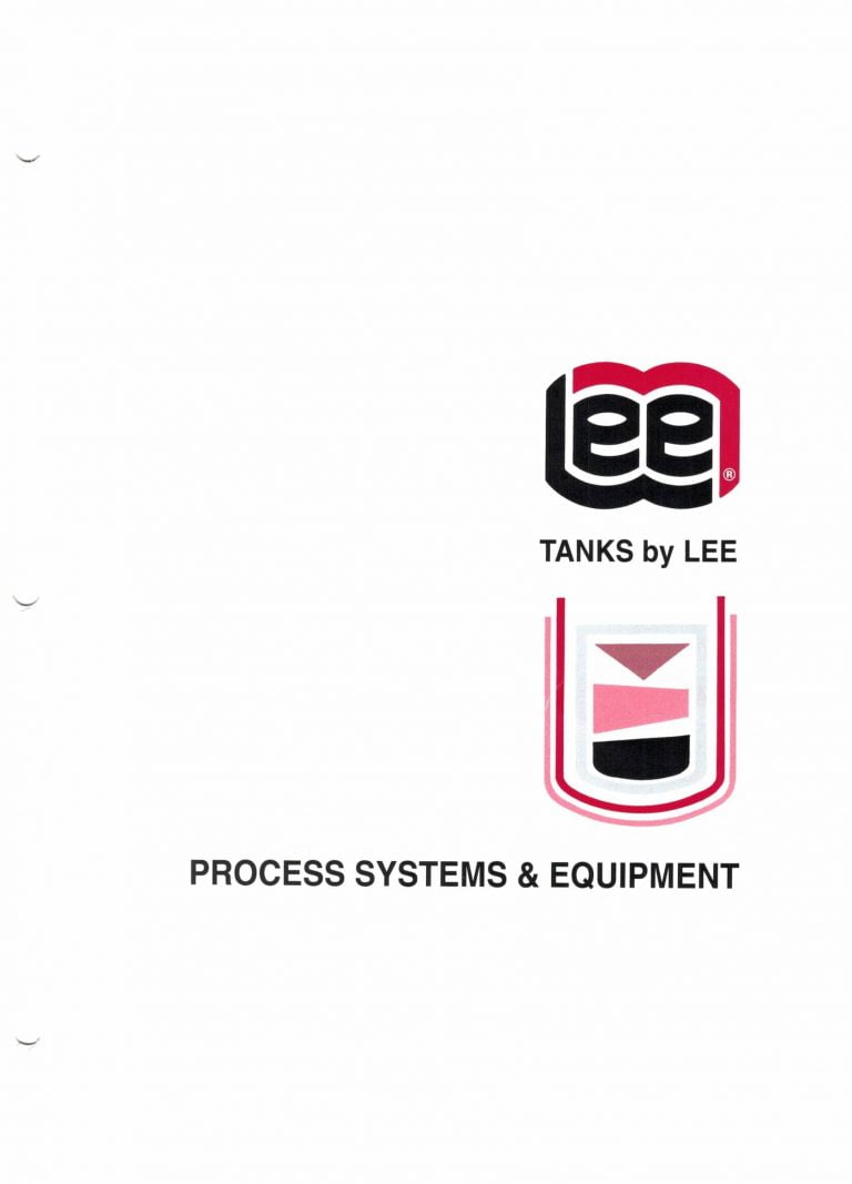 Lee Tanks Brochure