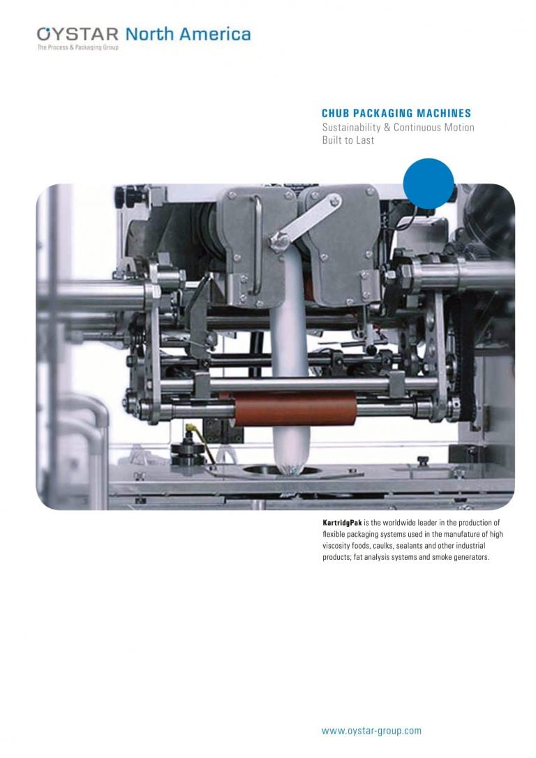 Oyster Chub Packaging Machines Brochure