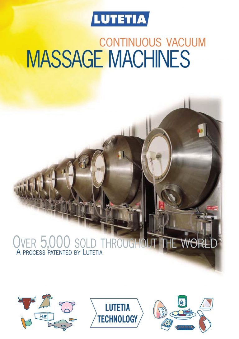 Lutetia Vacuum Massage Machines Brochure
