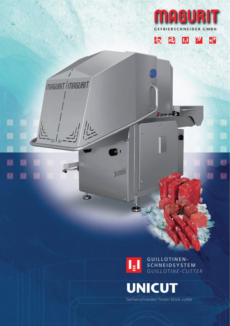 Magurit Unicut Frozen Block Cutter Series Brochure