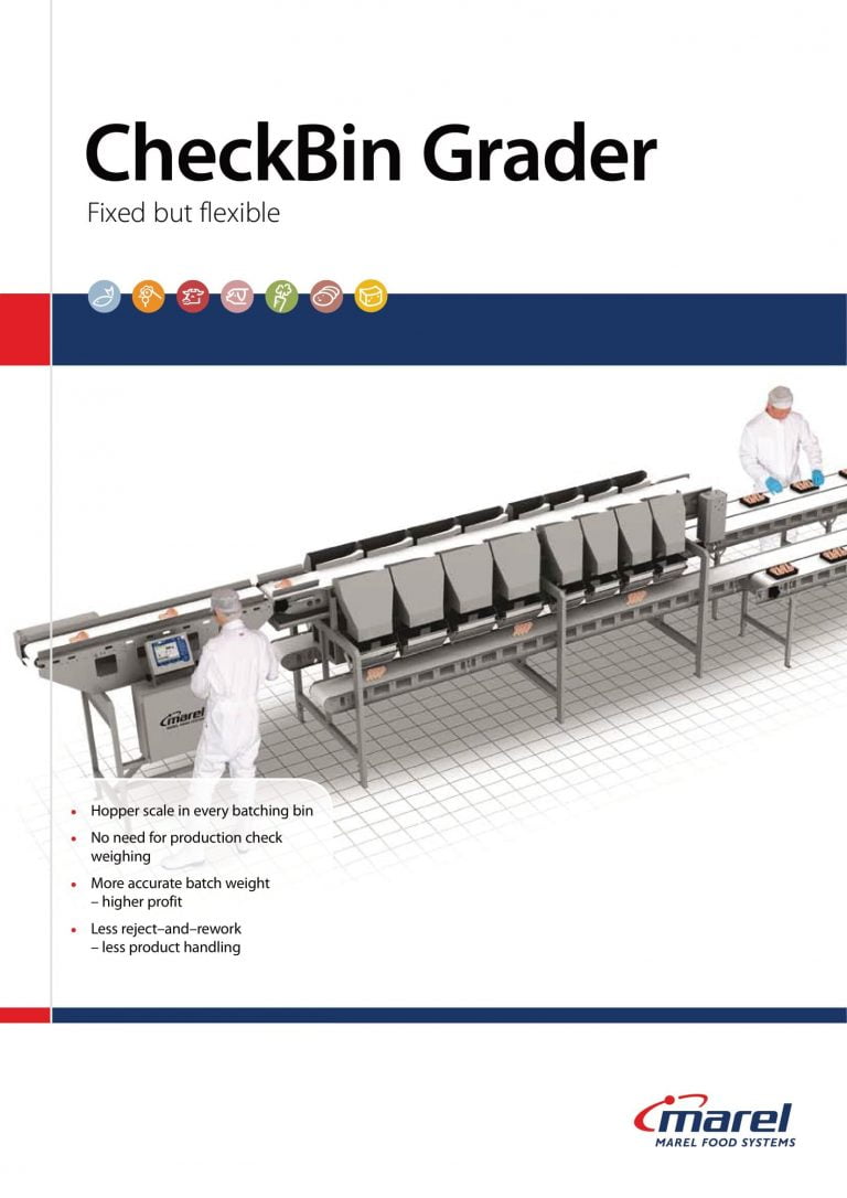 Marel CheckBin Grader Brochure