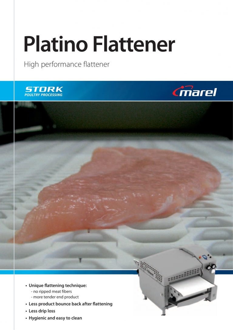 Marel Platino Flattener Brochure