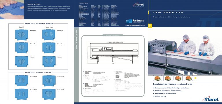 Marel TSM Profiler Template Slicing Machine Brochure