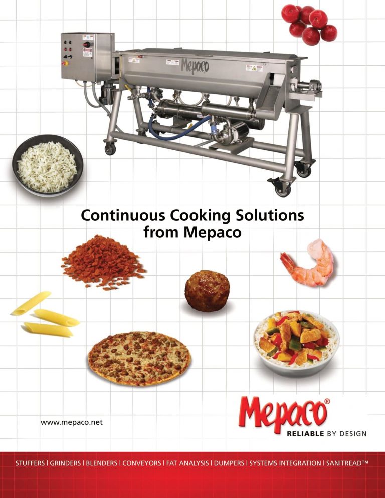 Mepaco Continuous Cooker Brochure