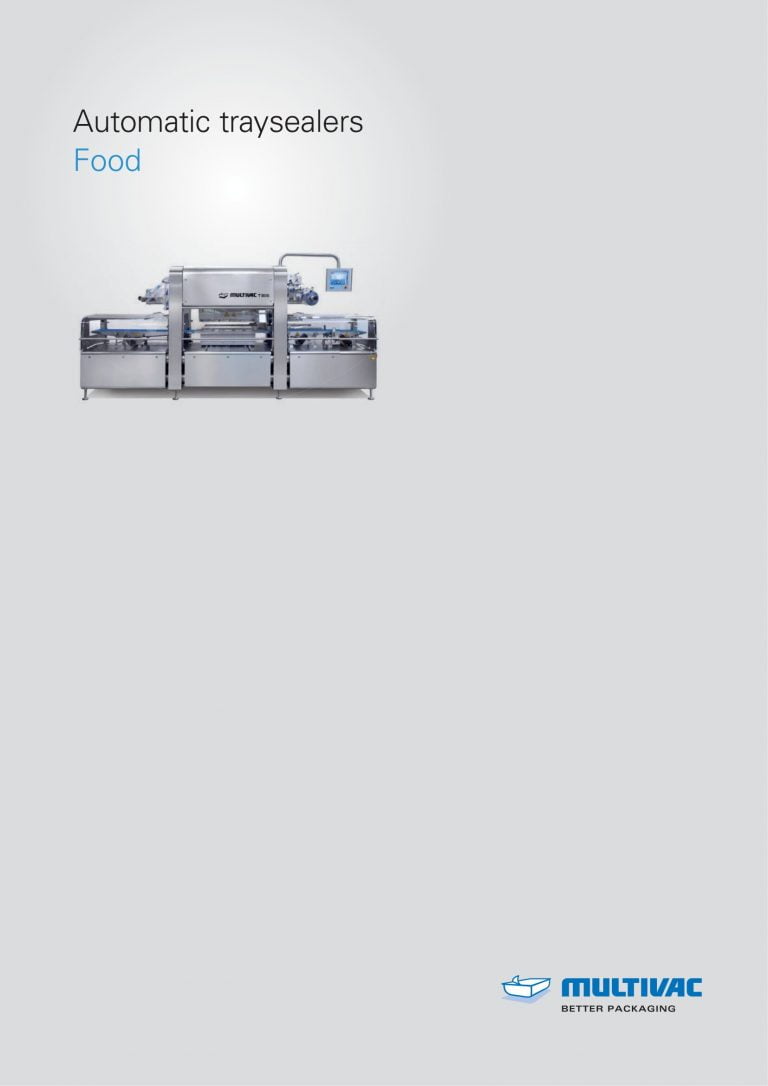 Multivac Automatic Traysealer Series Brochure