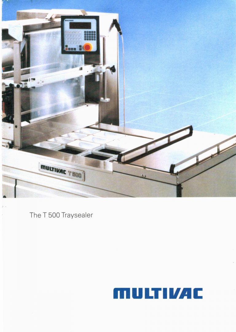 Multivac T 500 Traysealer Brochure