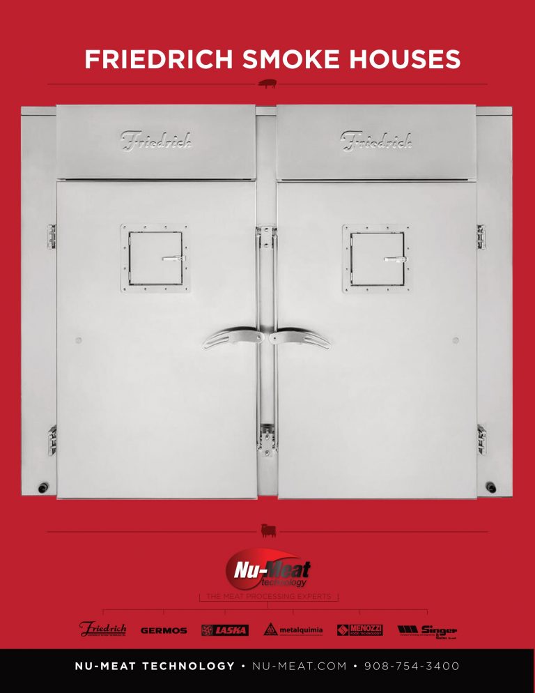 Nu-Meat Friedrich Smokehouses Series Brochure