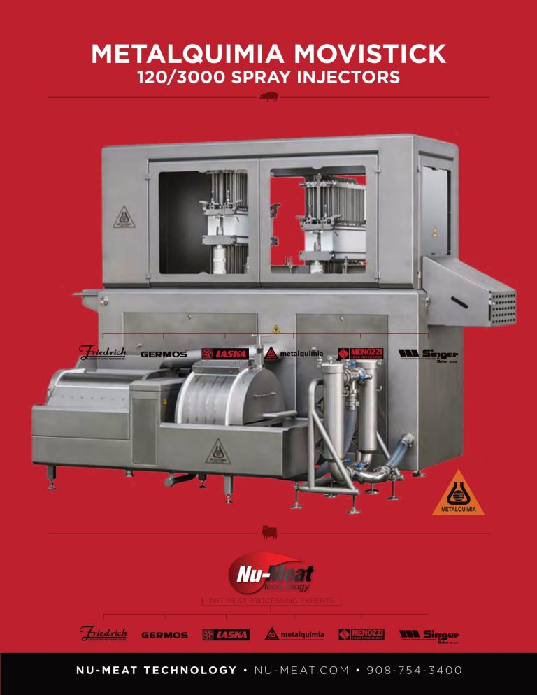 Nu-Meat Metalquimia Movistick 120/3000 Spray Injectors Brochure