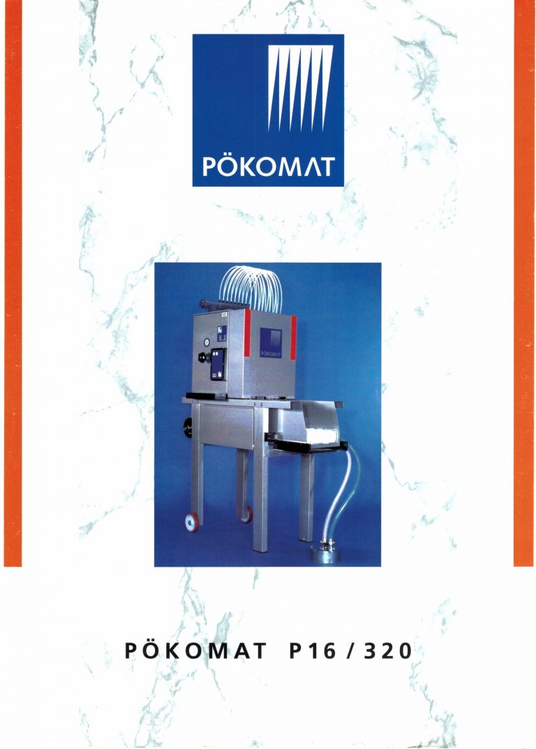 Pokomat P16/320 Meat Injector Brochure