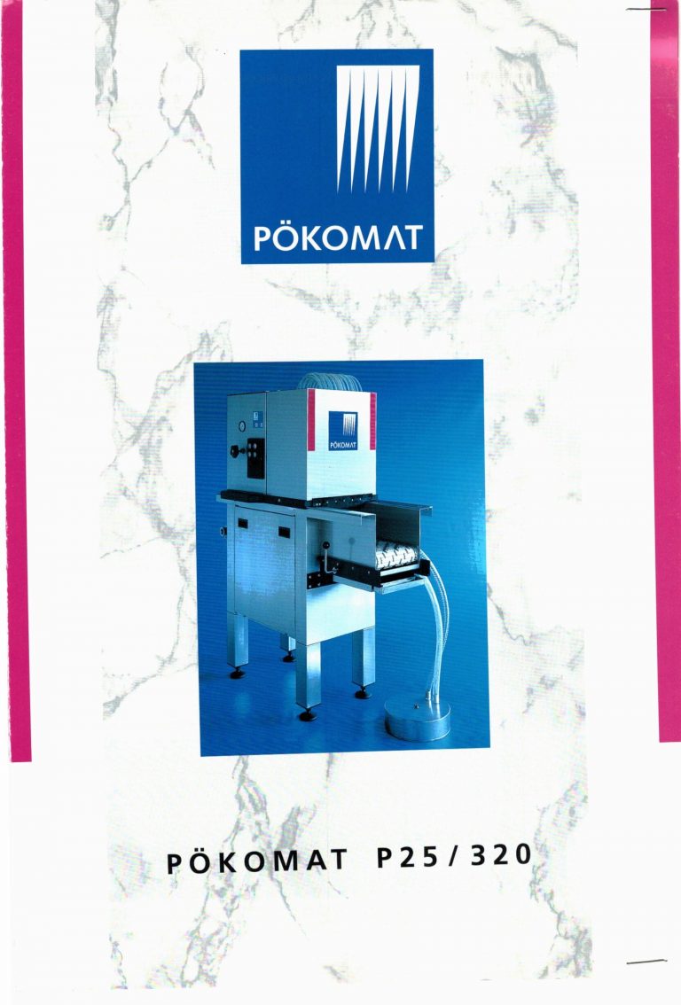 Pokomat P25/320 Meat Injector Brochure